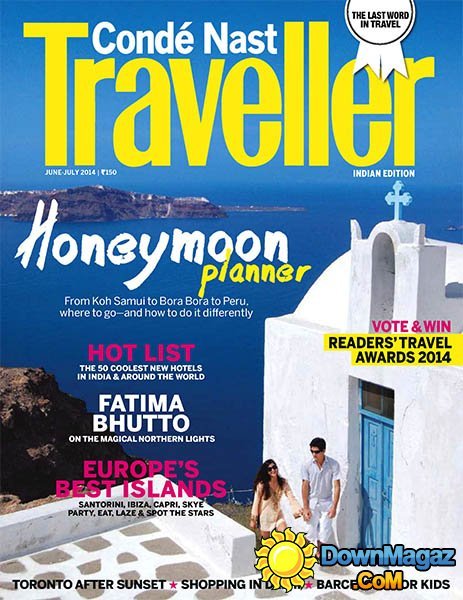Conde Nast Traveller India - June/July 2014 Conde Nast Traveller India - June/July 2014