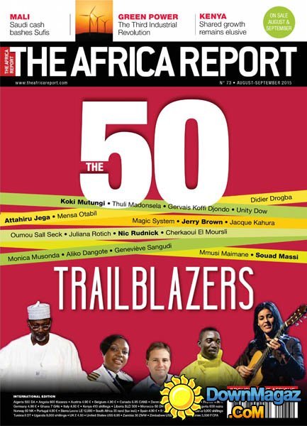 The Africa Report France - August/September 2015 The Africa Report France - August/September 2015