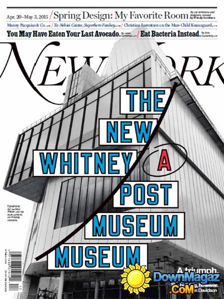 New York Magazine - 20 April 2015 New York Magazine - 20 April 2015