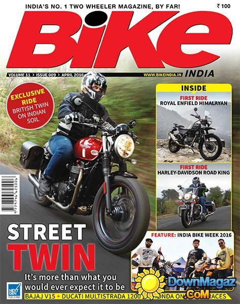 Bike IN - April 2016 Bike IN - April 2016