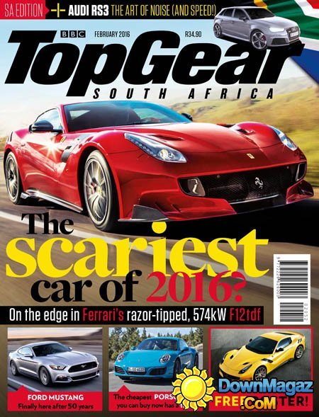 BBC Top Gear South Africa - February 2016 BBC Top Gear South Africa - February 2016
