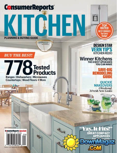 Consumer Reports Kitchen Planning and Buying Guide - September 2016
