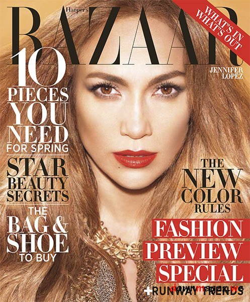 Harper's Bazaar USA - February 2013 Harper's Bazaar USA - February 2013