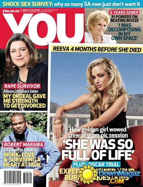 You South Africa - 7 August 2014 You South Africa - 7 August 2014