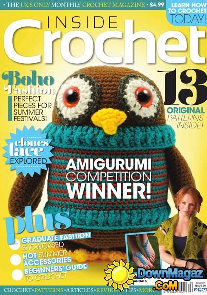 Inside Crochet UK, Issue 20 - August 2011