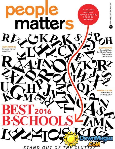 People Matters - September 2016 People Matters - September 2016