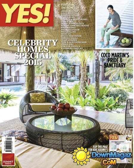 YES! PH – Celebrity Homes 2015 YES! PH – Celebrity Homes 2015