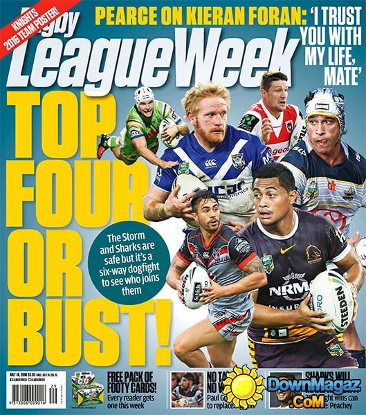 Rugby League Week - 14 July 2016 Rugby League Week - 14 July 2016