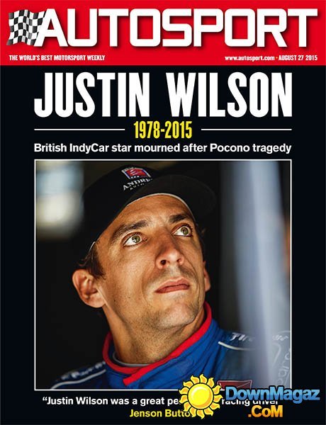 Autosport UK - 27 August 2015 Autosport UK - 27 August 2015