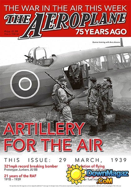 The Aeroplane 75 Years Ago - Artillery for the Air