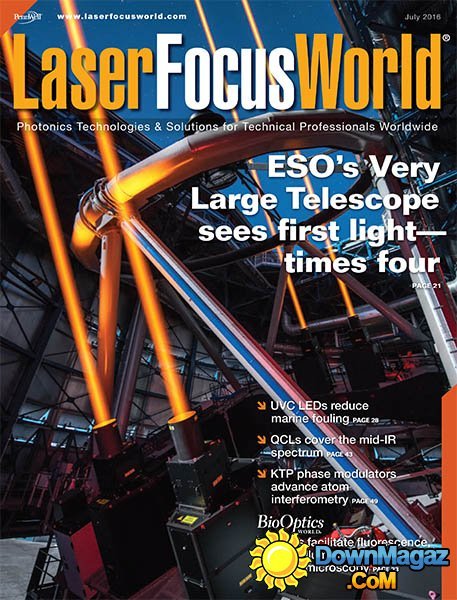 Laser Focus World - July 2016 Laser Focus World - July 2016