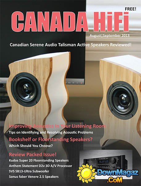 Canada HiFi - August/September 2013 Canada HiFi - August/September 2013