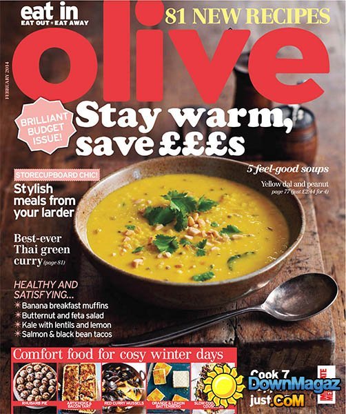 Olive Magazine - February 2014 Olive Magazine - February 2014