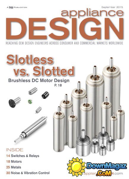 Appliance Design USA - September 2015 Appliance Design USA - September 2015