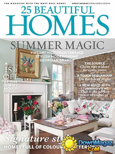 25 Beautiful Homes UK - August 2015 25 Beautiful Homes UK - August 2015