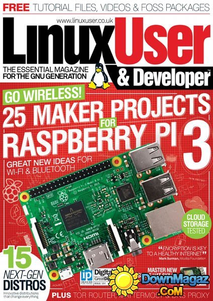 Linux User & Developer - Issue No. 164 Linux User & Developer - Issue No. 164