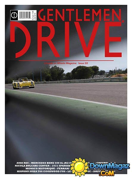 Gentlemen Drive - Issue 22 2016 Gentlemen Drive - Issue 22 2016