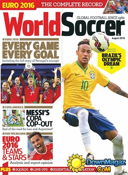 World Soccer - August 2016 World Soccer - August 2016
