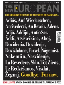 The New European - 01.30.2020 The New European - 01.30.2020