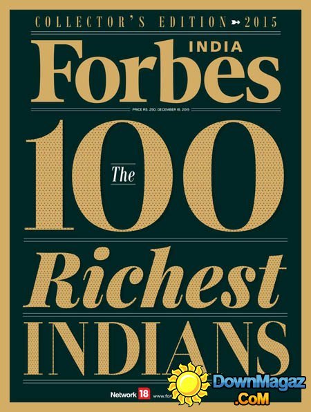 Forbes India - Rich List 2015 Forbes India - Rich List 2015