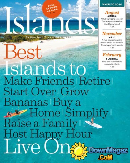 Islands - July - August 2016