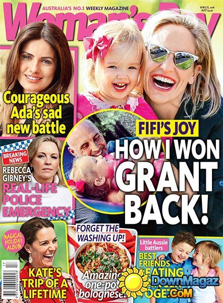 Woman's Day - April 25, 2016