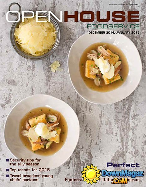 Open House Food Service - December 2014/January 2015