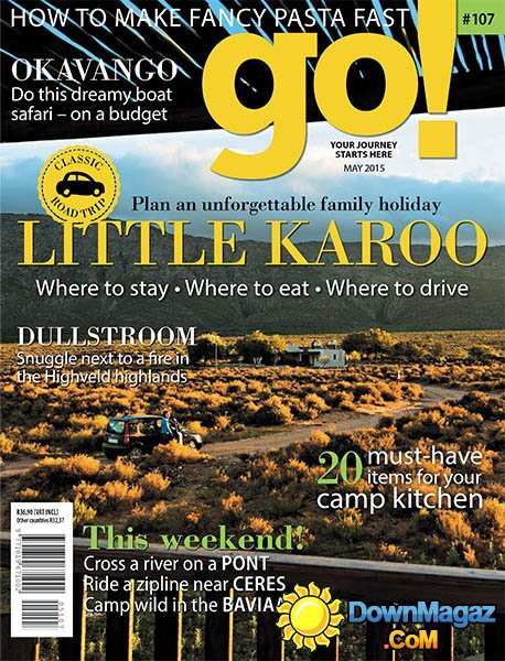 Go! South Africa - May 2015 Go! South Africa - May 2015