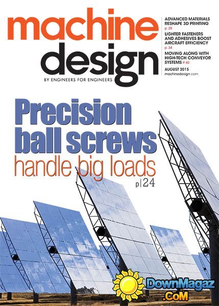 Machine Design USA - August 2015 Machine Design USA - August 2015