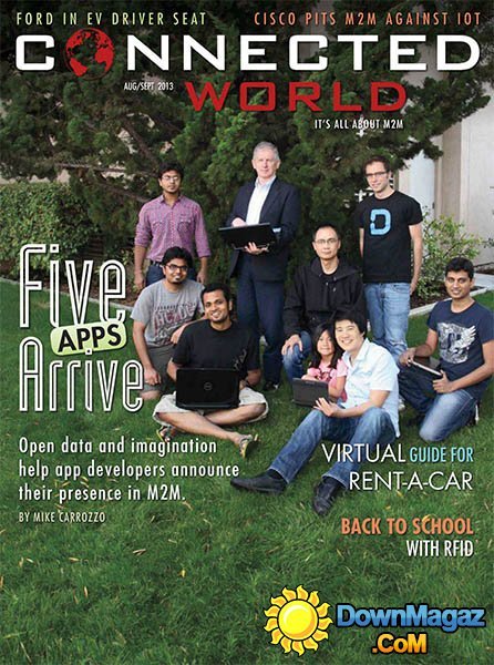 Connected World - August/September 2013 Connected World - August/September 2013