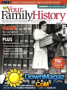 Your Family History - 04.2017 Your Family History - 04.2017