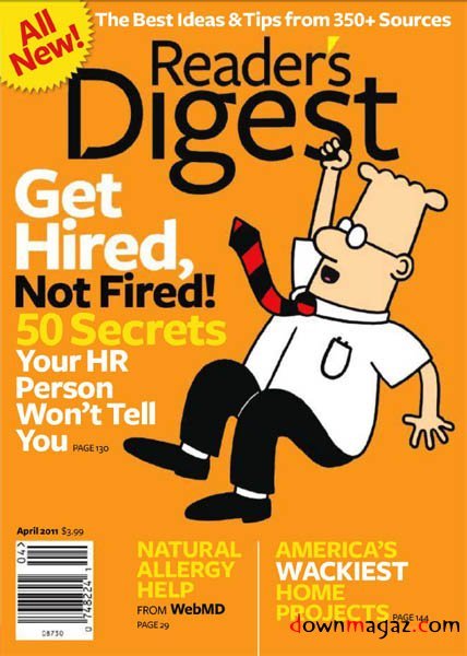 Reader's Digest US - April 2011 Reader's Digest US - April 2011