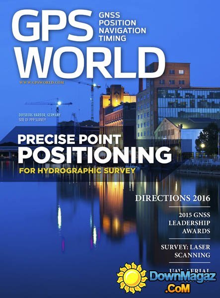 GPS World USA - December 2015 GPS World USA - December 2015