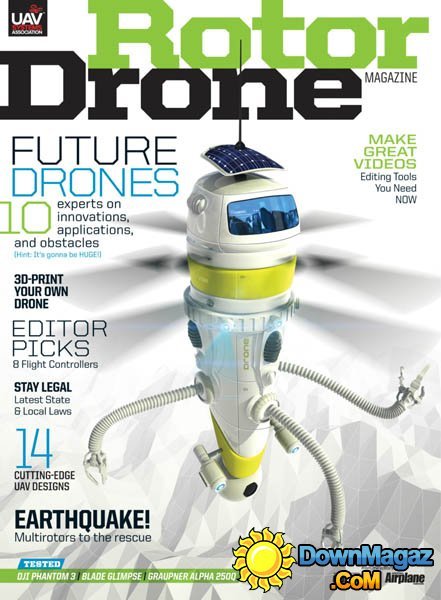 Rotor Drone USA - July/August 2015 Rotor Drone USA - July/August 2015