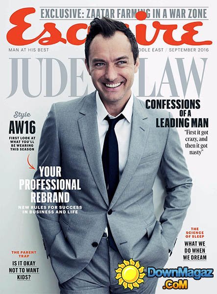 Esquire ME - September 2016 Esquire ME - September 2016