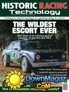 Historic Racing Technology - Summer 2017 Historic Racing Technology - Summer 2017