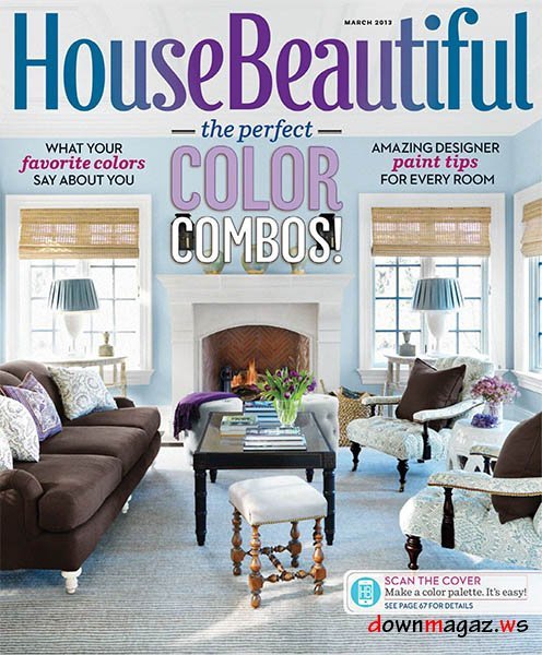 House Beautiful USA - March 2013 House Beautiful USA - March 2013
