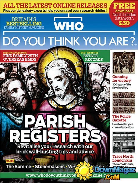 Who Do You Think You Are? - June 2016 Who Do You Think You Are? - June 2016