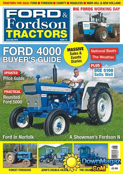 Ford & Fordson Tractors - June-July 2016