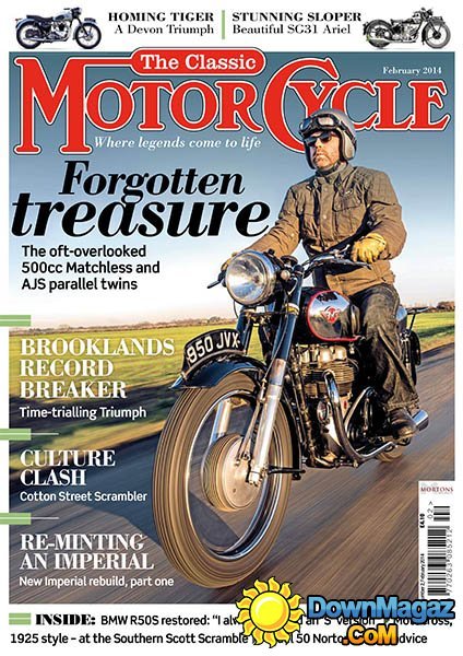 The Classic MotorCycle - February 2014