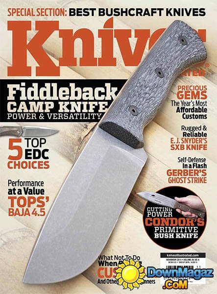 Knives Illustrated USA - November 2015 Knives Illustrated USA - November 2015