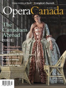 Opera Canada - Vol LIX Is. 2 2018 Opera Canada - Vol LIX Is. 2 2018