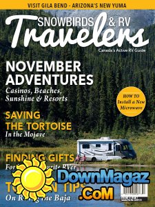 Snowbirds & RV Travelers - 11.2017 Snowbirds & RV Travelers - 11.2017