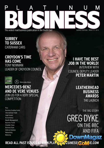 Platinum Business - Issue 13, 2015 Platinum Business - Issue 13, 2015