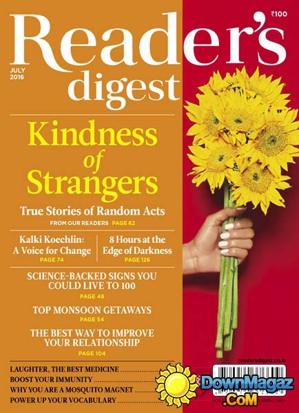 Reader's Digest India - July 2016 Reader's Digest India - July 2016