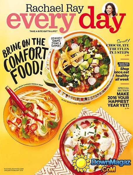 Rachael Ray Every Day USA - Janaury/February 2016 Rachael Ray Every Day USA - Janaury/February 2016