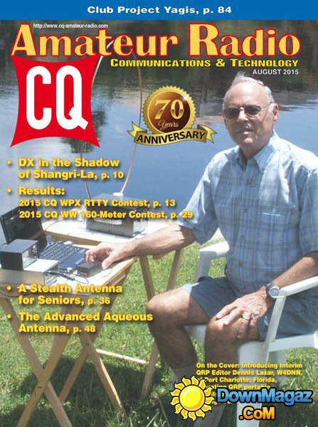 CQ Amateur Radio USA - August 2015