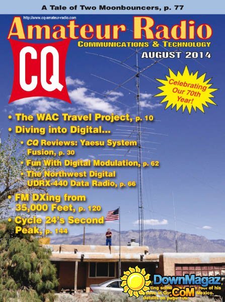 CQ Amateur Radio - August 2014