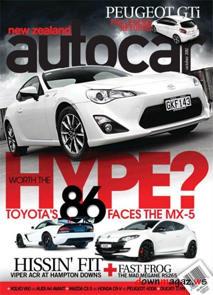 NZ Autocar Magazine - October 2012
