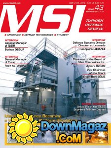 MSI Turkish Defence Review - 09.2017 MSI Turkish Defence Review - 09.2017